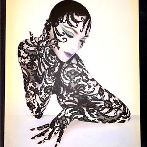 RARE Book Serge Lutens Makeup Vintage Coffee Table Book